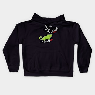 Chameleoff Chameleon Fun Design Kids Hoodie